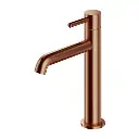 Y Waschtischarmatur, 23 cm (Kartusche 25 mm) Kupfer gebürstetet (CPB)