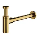 Siphon Dekorativer Waschtisch Siphon Gold gebürstetet (GLB)