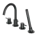  Y 4-Loch-Badewannenarmatur  Graphit gebürstet (GR)Y1232GR