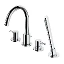  Y 4-Loch-Badewannenarmatur  Chrom poliert (CR) Y1232CR