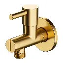 Eckventil Gold gebürstetet (GLB) 8857GLB