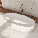 Shell M+ Freistehende Badewanne, 160 x 75 cm