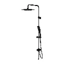 JIMJIM Aufputz-Duschsäule Schwarz matt (BLM) SYSJIMJIMBL