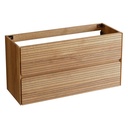 Unterschrank „RANDOM“ , 80 x 45 x 54 cm, 2 hängende Schubladen, Sand RN080.S 