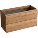 STEP-Schrank 80 x 45 x 54 cm. 2 Hängeschubladen, Farbe: Sand CS080.S 